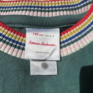 Hanna Andersson Jungle Green Dress